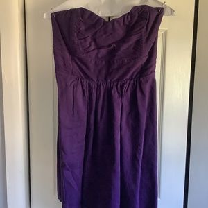 Strapless party dress